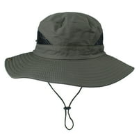 xiuh uni регулируема капачка чист цвят буни шапки Непалска шапка Мъжки рибарска шапка модна шапка армия зелено