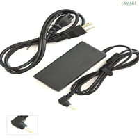 USMART нов AC захранващ адаптер за зарядно за зарядно устройство за Toshiba Satellite L655D-S Laptop Notebook Ultrabook Chromebook Захранващ кабел Години