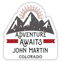 Джон Мартин Колорадо Сувенир Винилов стикер Приключение Очаква дизайн
