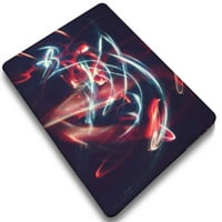 Калъфът с твърда обвивка на Kaishek, съвместим с Rel. MacBook Pro S с XDR Display Touch ID Тип C + Черна клавиатура Модел на капака: A & A Red Series 0124