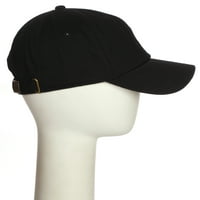 Персонализирана буква интиална бейзболна шапка a до z цветове на екипа, черна капачка бяла червена буква x