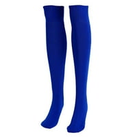 Frogued двойка спортни чорапи твърд цвят анти-плътен спанде анти-плъзгащи се чорапи за коляно за спорт
