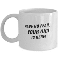 Забавна чаша за кафе Gigi - Gigi Coffee Cup - 11oz White