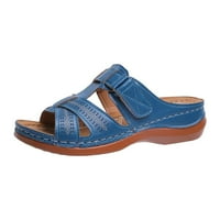 Verpetridure клинови сандали за жени летни дами ежедневни клинови пети чехли сандали римски женски обувки