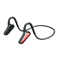 Aoujea ушни пъпки безжична Bluetooth уши M-D Bluetooth слушалки Безжична проводимост Не ухо висящ тип бизнес спорт стерео слушалки безжична слушалка