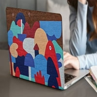Kaishek Hard Case Shell Cover само съвместим MacBook Pro S Model A & A M1, Pype C Painting A 0026