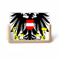 Австрия Национална емблема селска снимка дървена рамка на плота на плот