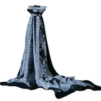 Отпечатан шифен шал на слънцезащитен крем и дълги дами шал шал двойна употреба