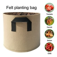 Anvazise растение отглеждане на чанта с голям капацитет дишащ с дръжки Гради градински зеленчуци цветя засаждане на торбичка Домакинско снабдяване Камила галон
