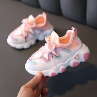Бебе меки обувки за малко дете дишащи деца момичета дантелени мрежи бебешки обувки