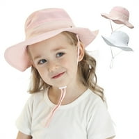 Детска слънчева шапка Мрежа за шевове на открито рибарска шапка слънцезащитна шапка за момчета и момичета