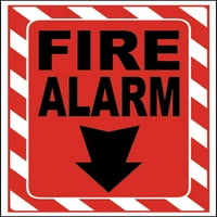 Пътни знаци - Алуминиев знак за аларма на пожарната улична улична улица Одобрен знак 0. Дебелина
