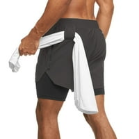 Камо панталони мъже нов клирънс Мъжки двуетажни тренировки за бягане пет - точка камуфлаж