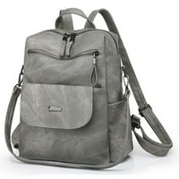 Прости студенти пътуват раница преносима лека чанта за пътуване за пътуване към къмпинг на открито сиво сиво
