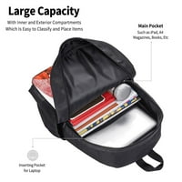 Раница лаптоп за пътуване за училищна работа, американски флаг орел отпечатва голям капацитет за книжна чанта за пътуване с раници за жени мъже