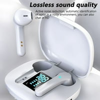 Култура js истински безжичен стерео полу-в ухо Bluetooth-съвместими слушалки стерео слушалки за спортни игри слушалки