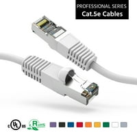 7ft cat5e Закрита ethernet мрежа за стартиране на кабелни крака gigabit lan мрежова кабел rj високоскоростен пластир кабел, бял