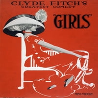 Плакат за най -голямата история на комедията на Clyde Fitch