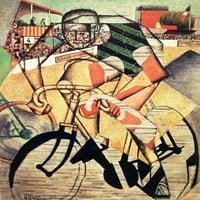 На състезателната писта на Cycle - платно или изкуство за фини печатни стени